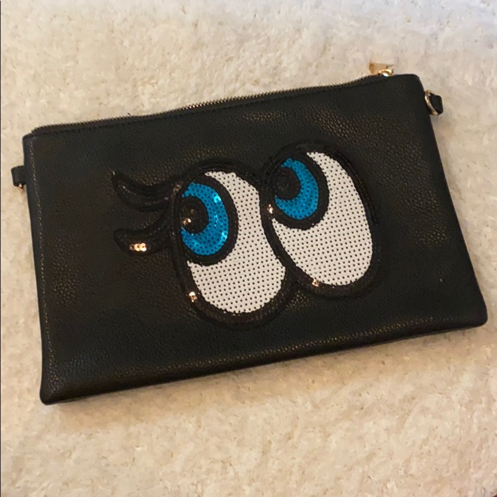 Cute Eye Clutch Purse